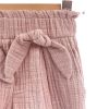 Imagine Pantaloni scurti pentru copii, din muselina, cu talie lata, Candy Pink