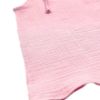 Imagine Top cu snur pentru copii, din muselina, Magic Pink
