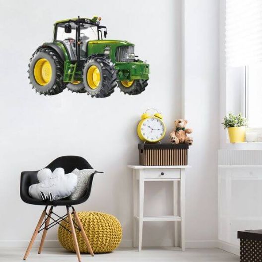 Imagine Autocolant pentru perete - Tractor mic 65 x 95cm 