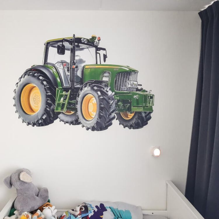 Imagine Autocolant pentru perete - Tractor mic 65 x 95cm 