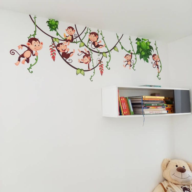 Imagine Autocolante pentru perete - In jungla N.1 54 x 150 cm 