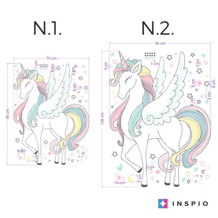 Imagine Autocolant unicorn - N2