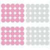 Imagine Autocolante de perete - puncte gri si roz 