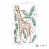 Imagine Autocolante textile - Girafa din lumea SAFARI