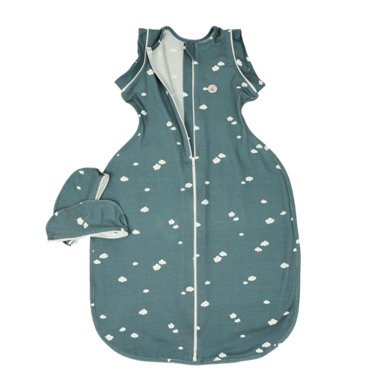 Imagine Sac de dormit Swaddle First Sleep Cloudy Dreams, faza 2, pentru bebelusi 3-6 luni, tog 0.5