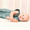 Imagine Sac de dormit Swaddle First Sleep Cloudy Dreams, faza 2, pentru bebelusi 3-6 luni, tog 0.5