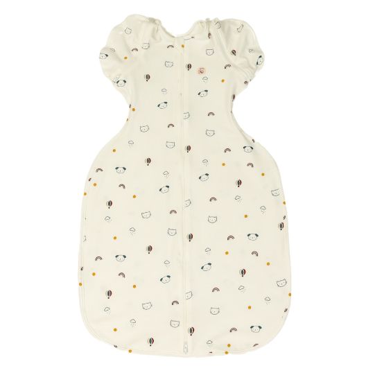 Imagine Sac de dormit Swaddle First Sleep Kitty Dreamland, faza 2, pentru bebelusi 3-6 luni, tog 0.5