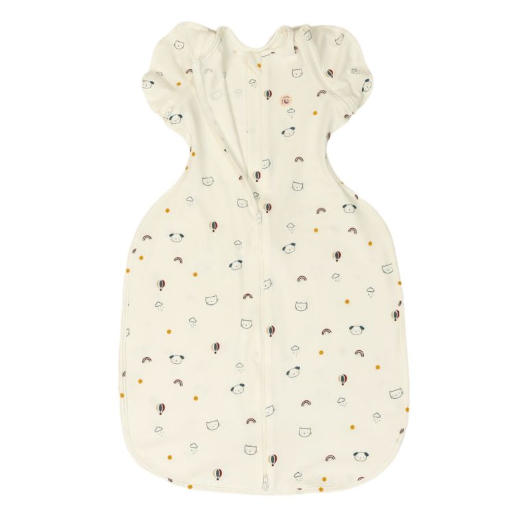 Imagine Sac de dormit Swaddle First Sleep Kitty Dreamland, faza 2, pentru bebelusi 3-6 luni, tog 0.5