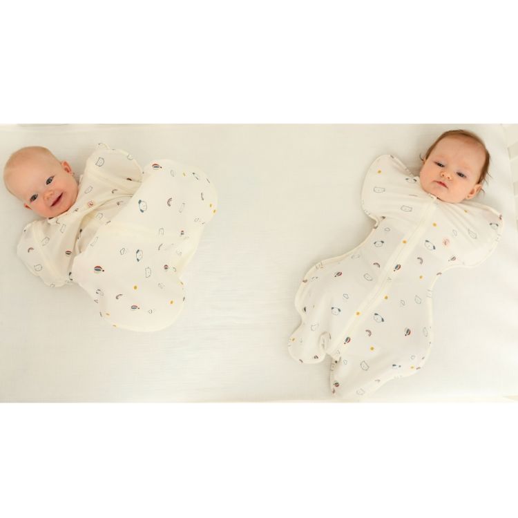 Imagine Sac de dormit Swaddle First Sleep Kitty Dreamland, faza 2, pentru bebelusi 3-6 luni, tog 0.5